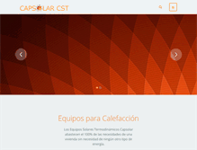 Tablet Screenshot of capsolarcst.com